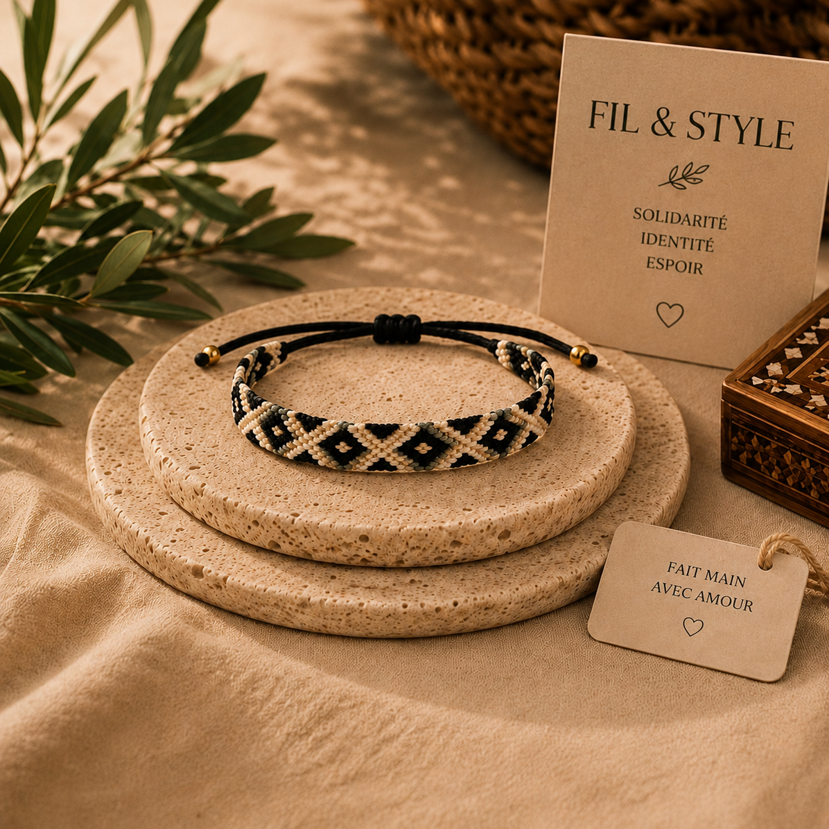 Bracelet Tressé Bohème