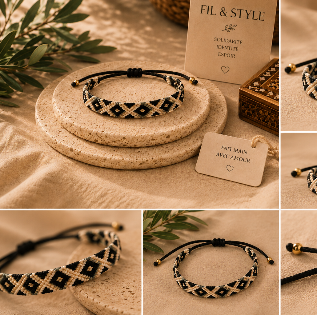 Bracelet Tressé Bohème