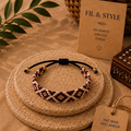 Bracelet Bordeaux Crème